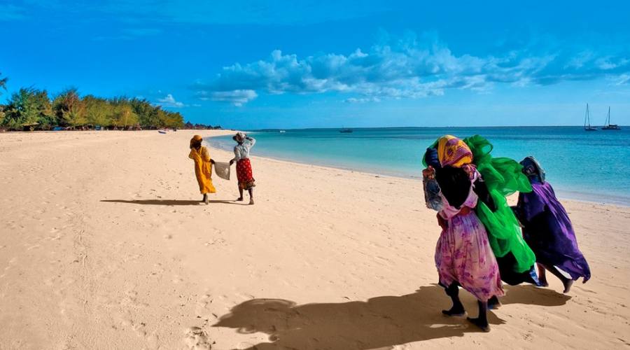 La spiaggia di Nungwi