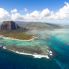 Vista aerea di Mauritius