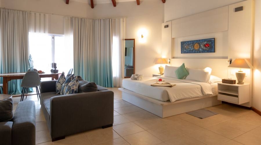 Family suite double bed