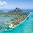 Vista aerea di Mauritius