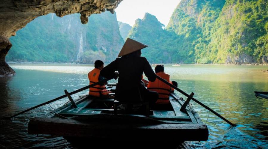 Guilin: imbarcazione sul fiume Li