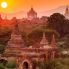 Lo splendore di Bagan al tramonto