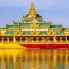 Yangon: la barca reale "Karaweik"