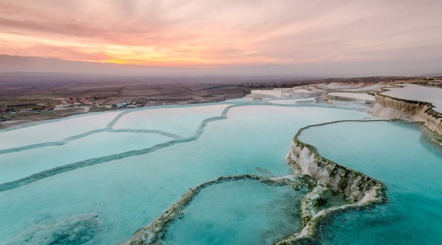 Cascate pietrificate di Pamukkale