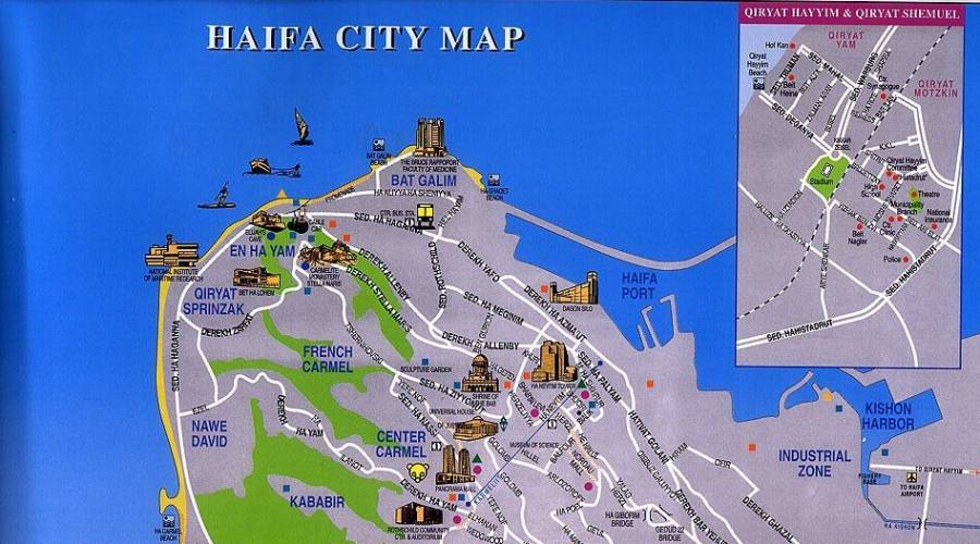 Haifa mappa 