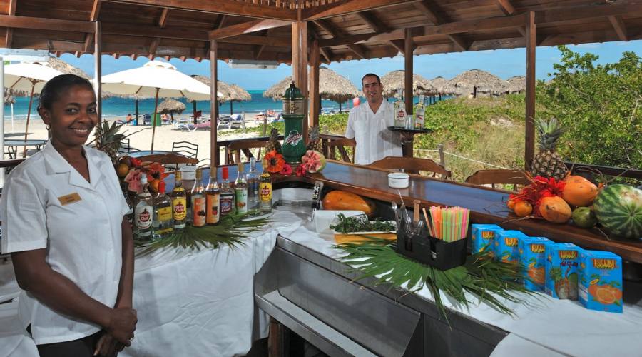 Bar sulla spiaggia