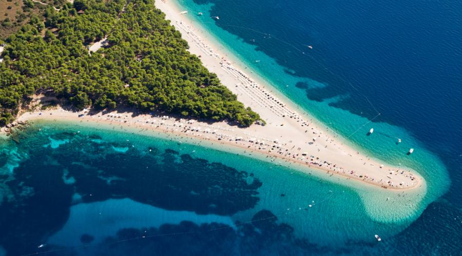 Bol - Zlatni Rat beach