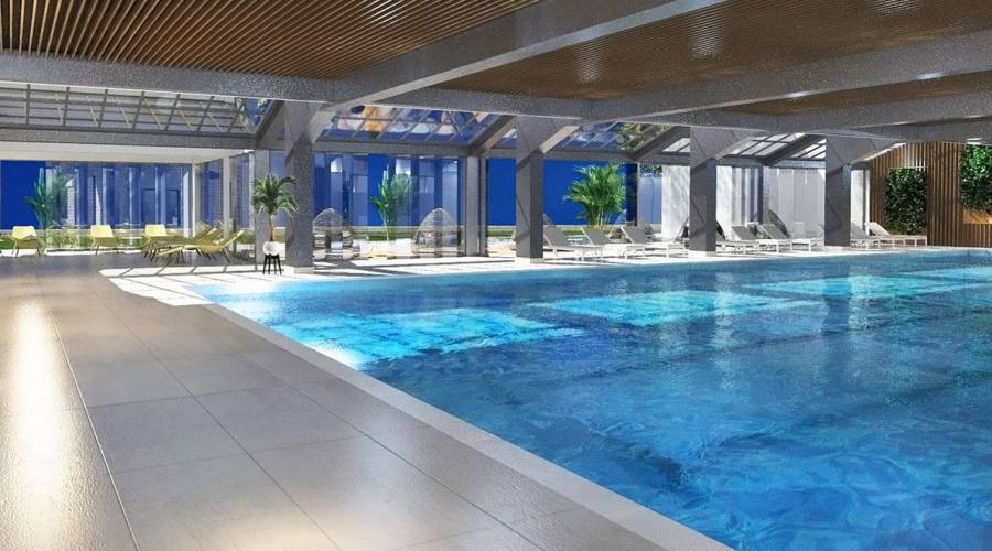 Nuova piscina coperta Hotel Meteor