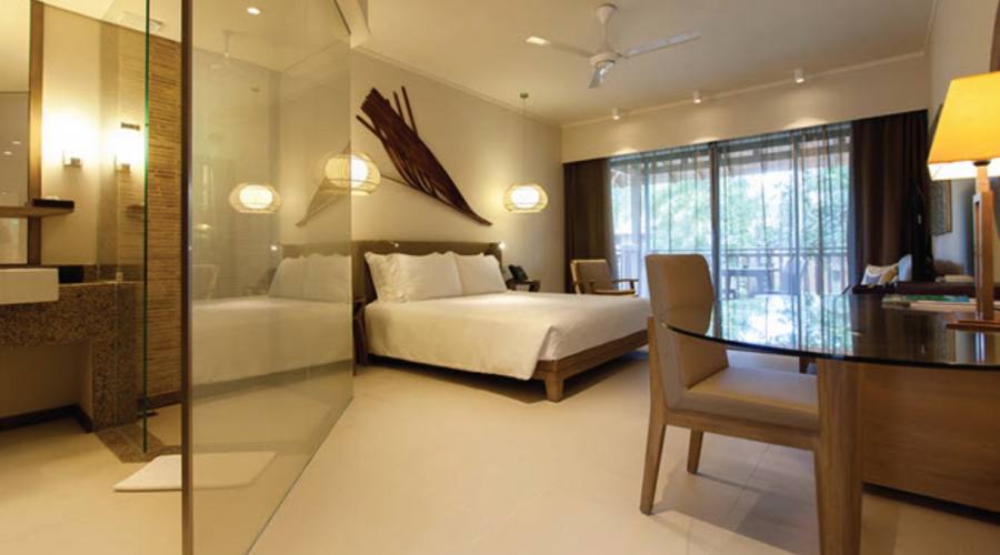 Camera vista giardino