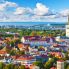 Estonia Tallin vista aerea della città vecchia
