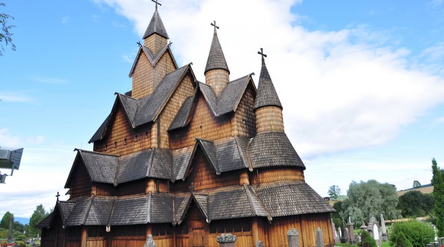 chiesa in legno