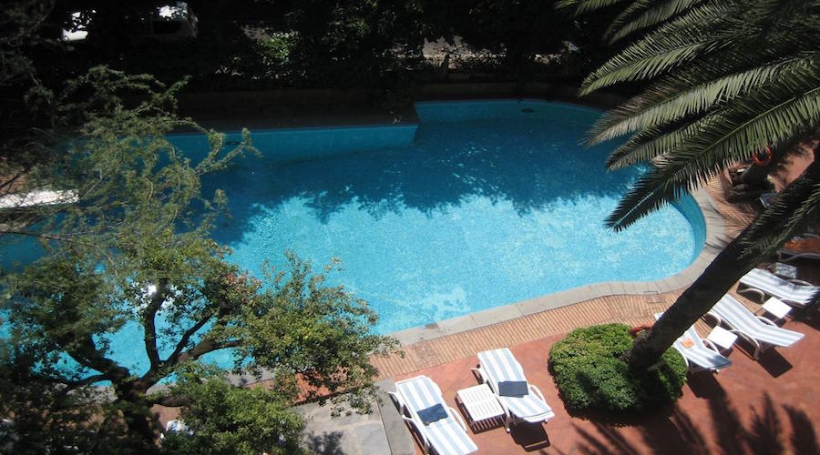 La piscina dell'Hotel