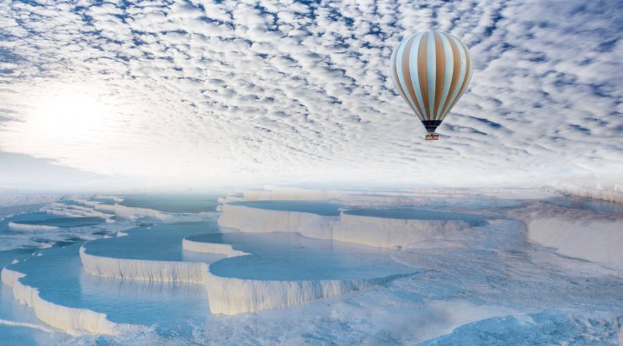 Le cascate pietrificate di Pamukkale