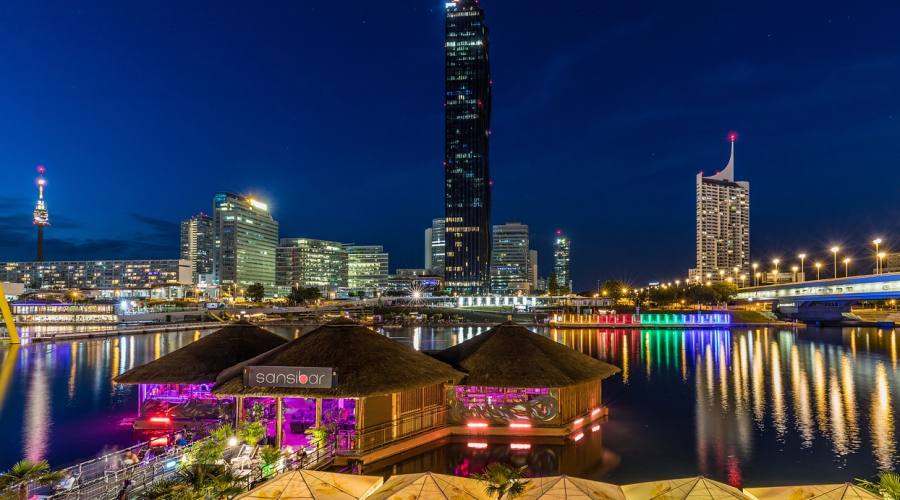 Vienna, isola sul Danubio