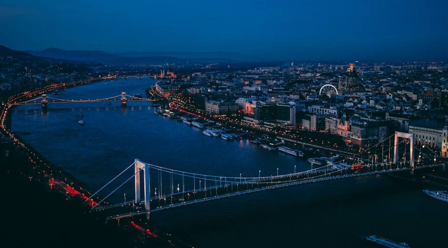 Budapest, by night