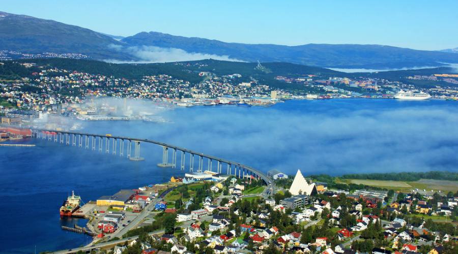 La citta' di Tromso e' considerata la Capitale della Lapponia