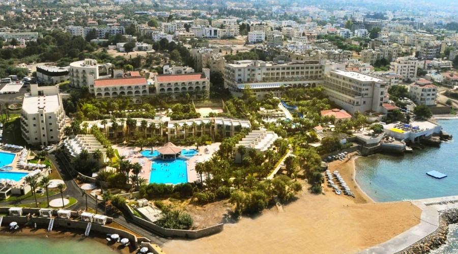 vista aerea del resort