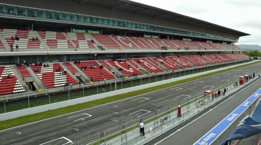 Tribuna Principale circuito Montmelò