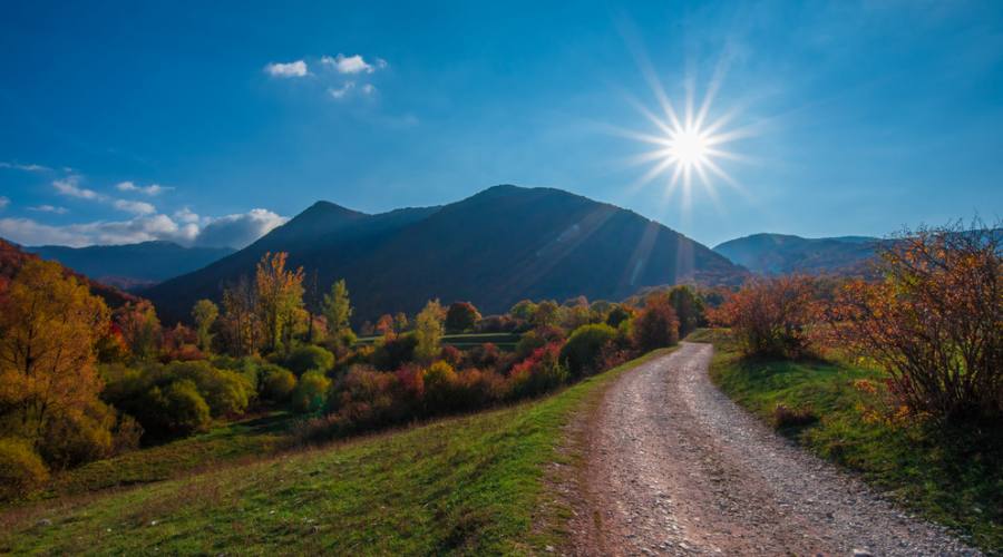 Foliage autunnale nel Parco Nazionale d'Abruzzo 