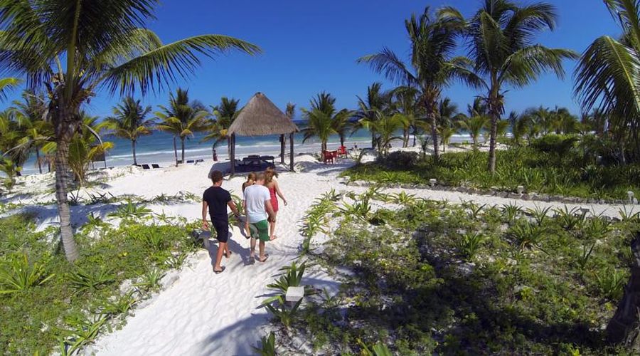 Cabañas Los Lirios: Spiaggia 