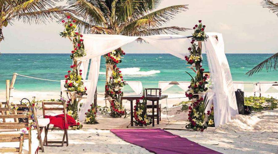 Cabañas Los Lirios: Area Cerimonie