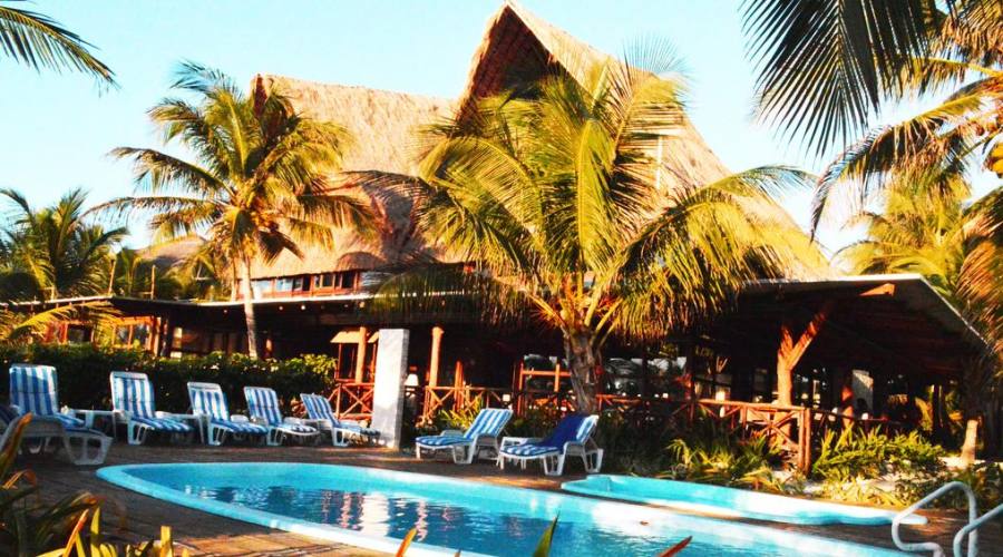 Cabañas Los Lirios: Vista interna