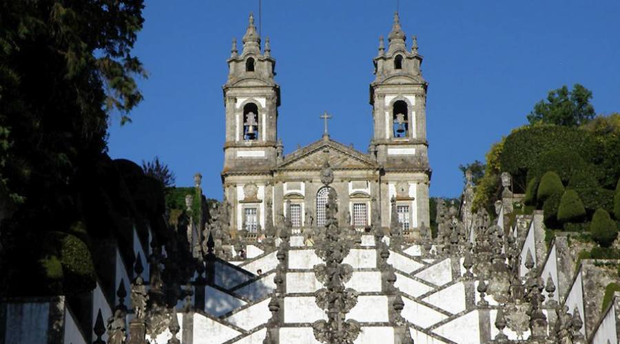 Braga, scalinata del santuario del Bom Jesus