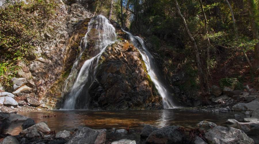 cascate sui monti Trodos