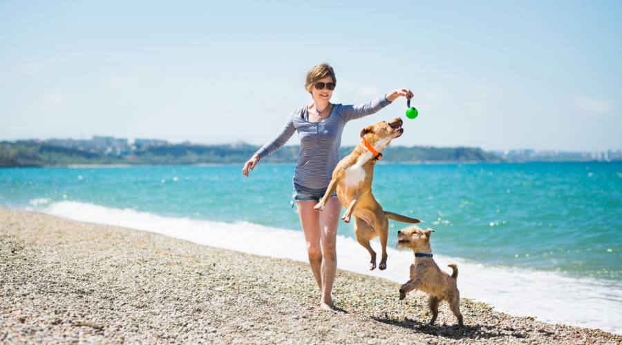 Giochi in spiaggia...