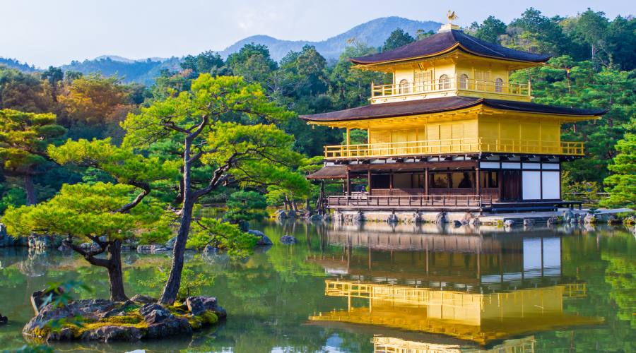 Il padiglione d'Oro a Kyoto