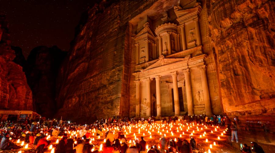 Petra By Night