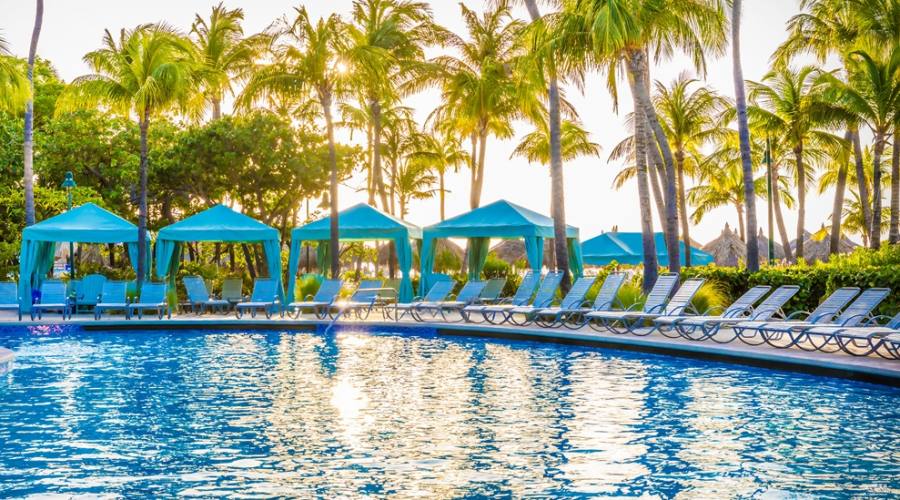 Hilton Aruba - la piscina