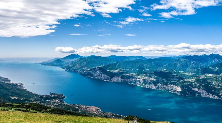Vista sul Garda dal Monte Baldo