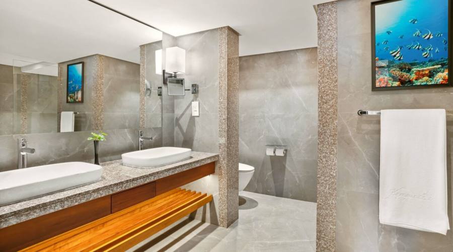 Bagno suite deluxe vista oceano 