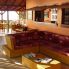 Il patio con zona relax dell'hotel Au Ti Sucrier 