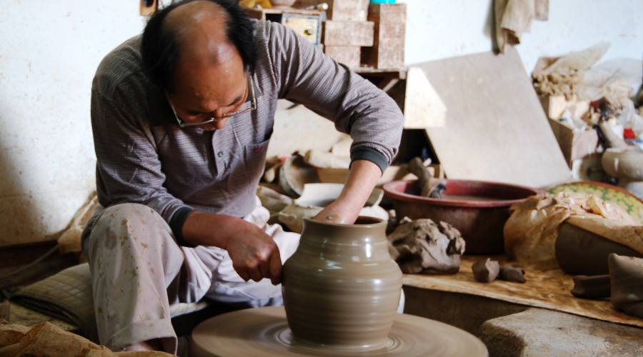Lavorazine della ceramica