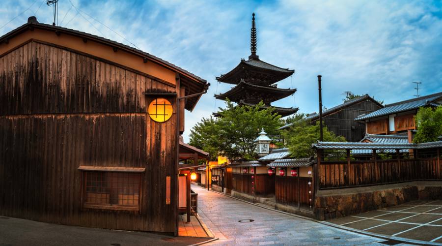 Il distretto di Gion a Kyoto