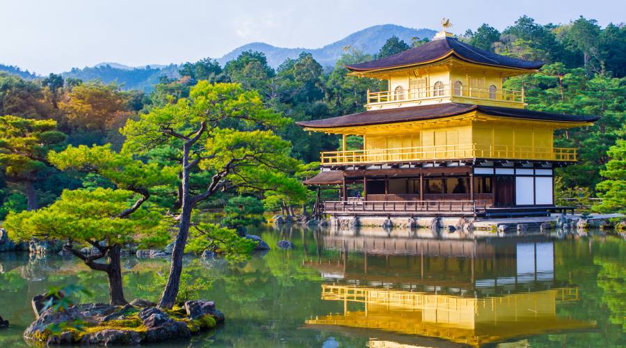 Il padiglione d'Oro a Kyoto
