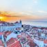 Lisbona, tramonto