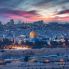 Panorama di Gerusalemme al Tramonto