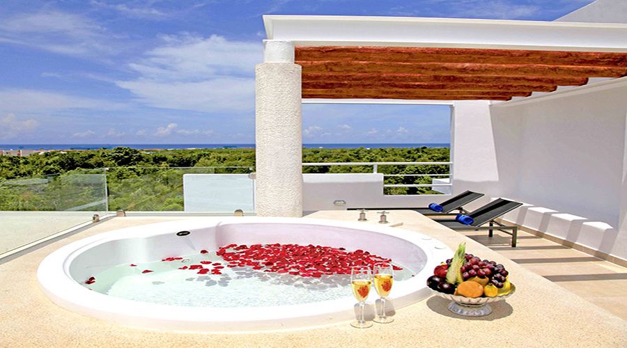 Gran Bahia Sian Ka'an: Jacuzzi Suite Vista Mare