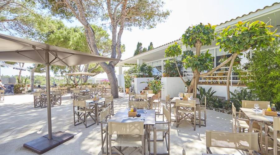 ristorante all'aperto