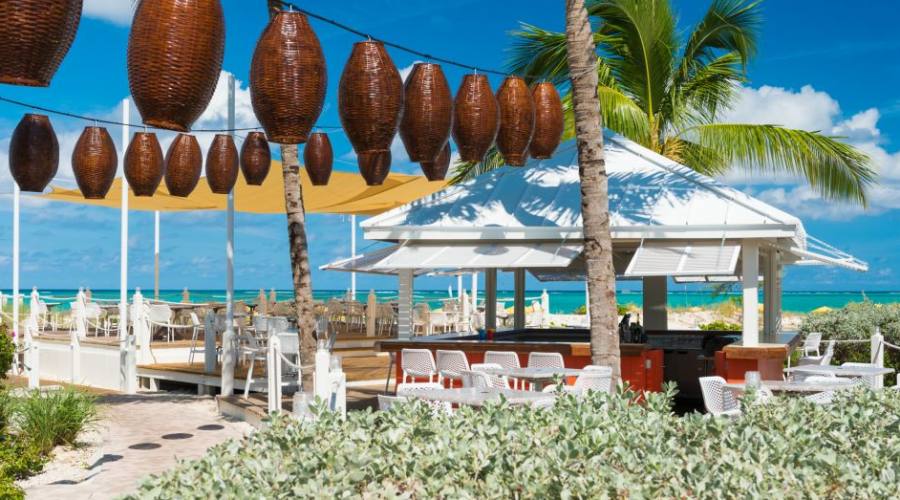 Il ristorante Asù sulla spiaggia