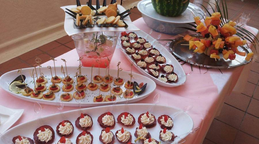 Un buffet particolare