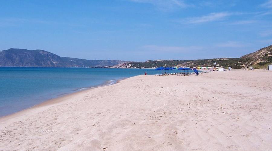 Una spiaggia di Kos