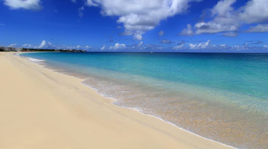 La spiaggia di Mead&rsquo;s Bay