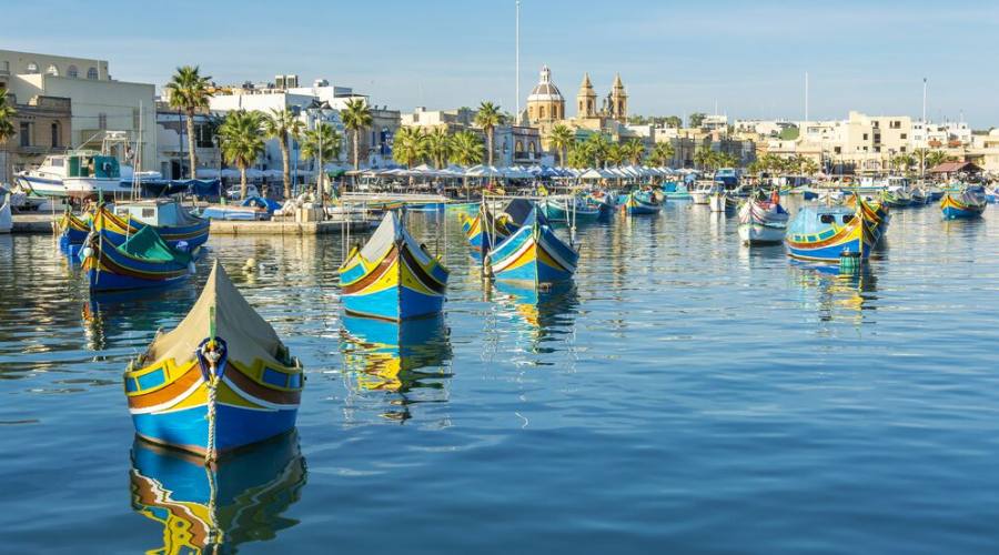 Malta: Porto di Marsaxlokk