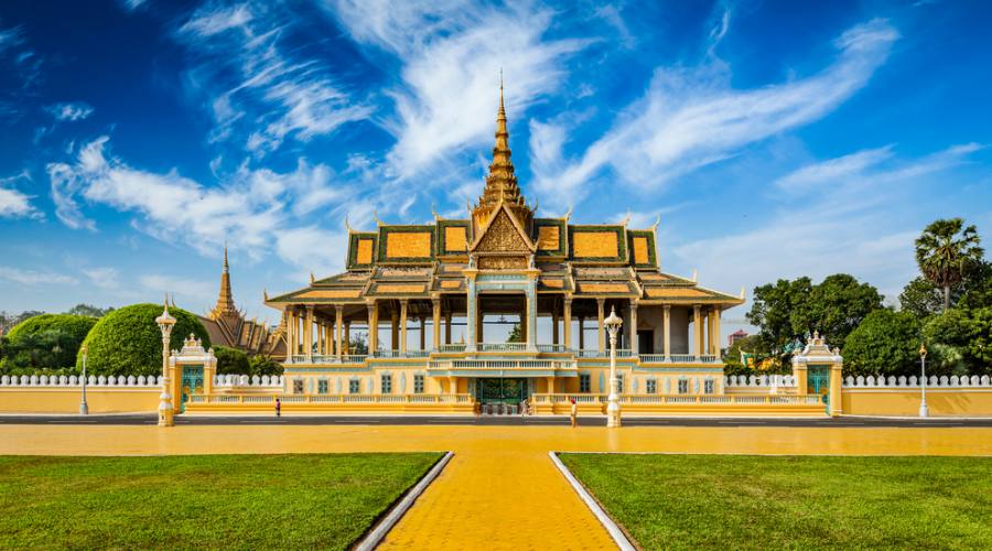 Tempio a Phnom Penh