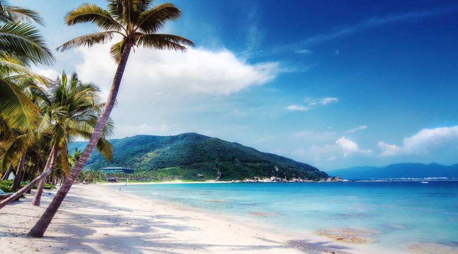 Una delle spiagge di Sanya