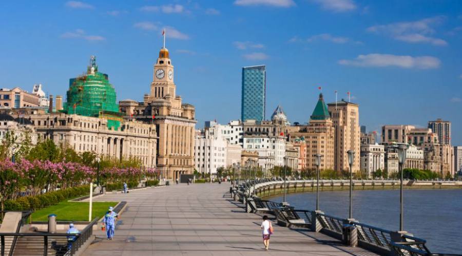 Shanghai: il Bund